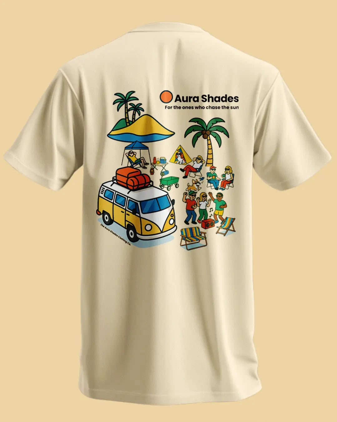 For The Ones Who Chase The Sun Tee Aura Shades