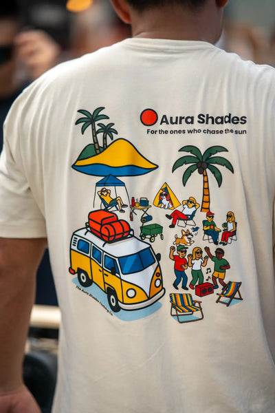 For The Ones Who Chase The Sun Tee Aura Shades